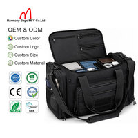 Sac de sport unisexe personnalisé 45L en Oxford, sac de voyage avec compartiments, poche isotherme et rangement humide/sec