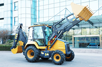 Backhoe Loader Hidrolik XC8-C2570 Yanmar Mesin China Stage III Dijual