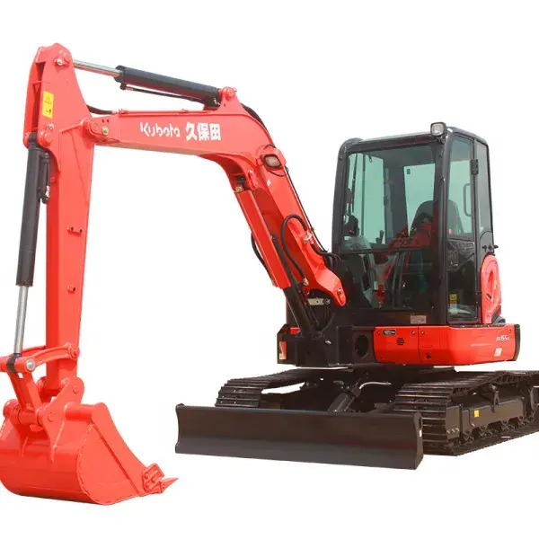 Fabricante profesional KX155 Kubota 3,5 toneladas remolque mini excavadora para Kubota venta
