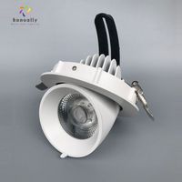 Spots encastrés LED réglables de haute qualité avec un CRI élevé 90 IP20 Garantie de 5 ans Design moderne