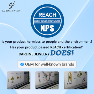 Carline thời trang áo len chuỗi 18K mạ vàng vỏ sò biển thép không gỉ dài vòng cổ trang sức sang trọng cho phụ nữ - Product Image 2