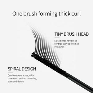 2025 Hot Selling 2 Color Non-Blooming Quick-Drying Lasting Waterproof Amplifying Eye Double Effect Mascara - Product Image 2