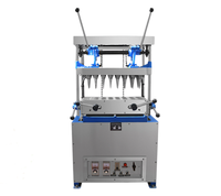 Machine professionnelle automatique commerciale pour la fabrication de cornets de glace, gaufrettes et biscuits en forme de cornet