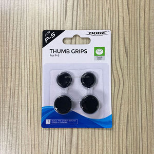 LD 4-en-1 Amovible Noir Thumbsticks pour PS5 Protective Joystick Controller Grip Set avec Thumb Sticks Cap - Product Image 6