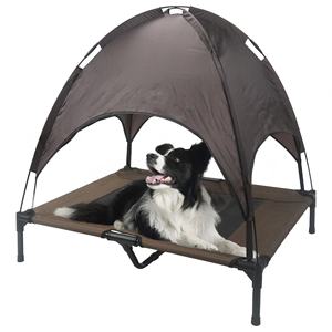 Wasserdichtes Sommer-Outdoor-Zelt mit erhöhtem Hunde bett Neues Produkt Faltbarer Oxford-Stoff für Camping & Strände Abnehmbares Pet Camp-Bett - Product Image 6