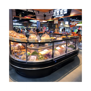 Tủ lạnh thương mại để trưng bày tủ thịt tươi tủ lạnh tủ lạnh trưng bày tủ đông trong Lò mổ cho siêu thị 1 mét - Product Image 2