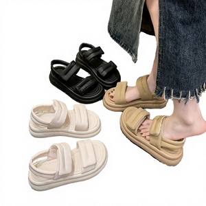 Sandalias de Plataforma de Alta Gama para Mujer, con Tiras, Estilo Casual, Cómodas y Combinables, Tendencia de Moda de Verano - Product Image 3