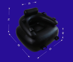 Aria <span class=keywords><strong>Gonfiabile</strong></span> Uomo <span class=keywords><strong>Donna</strong></span> Make Gioco Erotico Adulto Giocattoli Magici Divano Sedia Sesso Mobili - Product Image 4