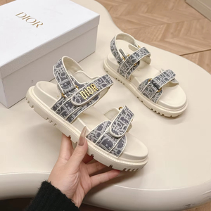 Sandalias de Plataforma con Diseño de Gancho y Correa Mágica para Mujer, de Lujo, con Punta Abierta, Planas, Antideslizantes, Cómodas, en Colores de Primavera-Verano 2025 - Product Image 6