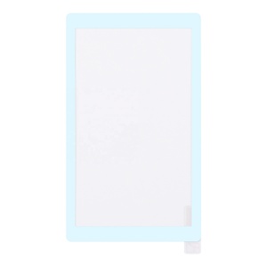 Film protecteur d'écran en verre trempé transparent HD avec bord bleu pour console Nintendo Switch Lite - Product Image 1