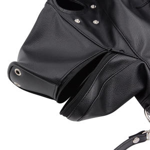 БДСМ-маска на голову в виде собачьей головы, фетиш-игрушка для ролевых игр, групповых секс-вечеринок, взрослых секс-игрушек, из искусственной кожи, для флирта, тренировок, эротических игр - Product Image 5