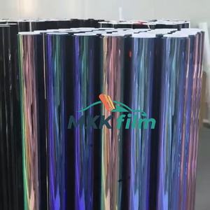 Pellicola Oscurante per Finestrini Auto in PET, Blu Rosa Fantasma, Viola Luminoso, Iridescente Imperiale, per Parabrezza Anteriore e Laterale, Durata 8 Anni - Product Image 5