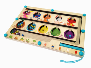 Tablero de Rompecabezas de Madera con Números y Colores, Juguete Educativo Montessori para el Desarrollo de la Motricidad Fina para Niños y Niñas, con Certificación CE - Product Image 4