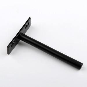 Jinnate Hidden Support Bracket 10mm Iron Powder Coated Modern Simple Partition Shelf Support - Product Image 3