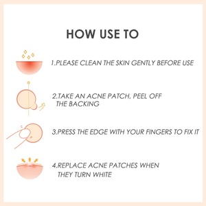 Parche Hidrocoloide Invisible para Acné, Parche para Granos Impermeable y Transpirable, Adhesivo para el Cuidado del Acné Facial, OEM ODM - Product Image 4
