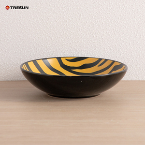 Service de table en porcelaine céramique, 18 pièces, thème animalier, fabrication chinoise TRESUN, directement de l'usine, OEM, pas cher, pour 6 personnes. - Product Image 3