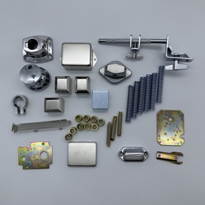 مصنع تخصيص مختلف الصلب المجلفن/الزنك الطلاء الكربون الصلب رسم عميق رسم ختم قطع الغيار - Product Image 1