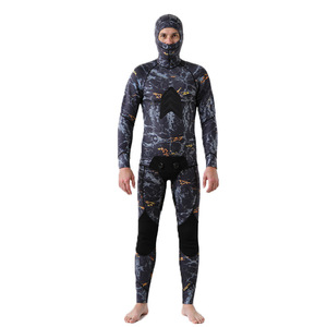 Combinaison de plongée 5 mm deux pièces à manches longues avec capuche, résistante au froid, haute élasticité, maintien de la chaleur, pour la plongée libre et le snorkeling - Product Image 6
