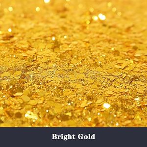 29347 Kết Hợp Trong Vàng Lấp Lánh Mảnh 65G Lấp Lánh Mảnh Sắc Tố Cho Mạ Vàng Móng Tay Nghệ Thuật Trang Sức Làm Nhựa Thủ Công DIY & Mặt Trang Trí Nội Thất - Product Image 1