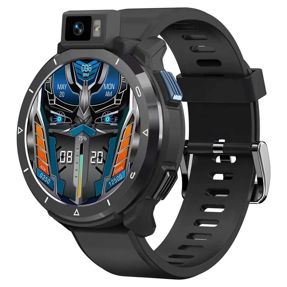 Kospet Optimus 2 4G Smart Horloge Mannen 4Gb 64Gb 13MP Camera Flash 2260 Mah 1.6 "Android 10.7 Horloge Telefoon Wifi Smartwatch 2022 Horloge