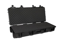Etui étanche pour armes à feu Etui long en plastique PP avec mousse souple Protection de sécurité Etuis de transport rigides pour armes et munitions