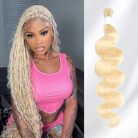 Tresses brésiliennes bouclées profondes cheveux humains en vrac 100% vendeurs de cheveux vierges 100g tressage de cheveux humains