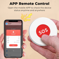 Bouton SOS portable pour personnes âgées, WiFi, application intelligente Tuya, boutons SOS d'urgence pour personnes âgées, patients
