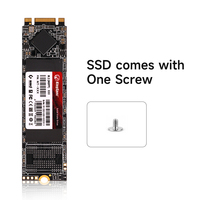 قرص صلب KingSpec NT-XXX 2280 M.2 NGFF SATA SSD بسعات 128 جيجا و256 جيجا و512 جيجا و1 تيرابايت و2 تيرابايت، تقنية 3D NAND، لأجهزة الكمبيوتر المحمولة والكمبيوتر المصغر، خبرة 19 عامًا في التصنيع