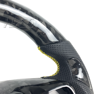 Accessoires d'intérieur de voiture Volant en fibre de carbone forgé pour <span class=keywords><strong>Ford</strong></span> <span class=keywords><strong>Focus</strong></span> MK4 ST <span class=keywords><strong>RS</strong></span> MK7 2019 2020 <span class=keywords><strong>2023</strong></span> - Product Image 6