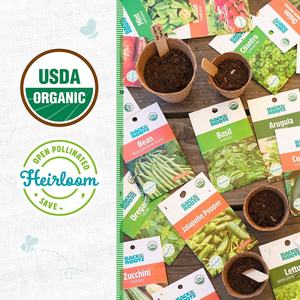 20 sachets d'herbes et de légumes biologiques pour fleurs artificielles, pots et jardinières suspendus écologiques pour la culture à domicile - Product Image 2