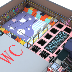Equipo de Juego Infantil Personalizado, Parque Infantil Interior con Temática de Carretera Urbana, con Tobogán, Piscina de Pelotas, para Centro de Entretenimiento Familiar en Centro Comercial - Product Image 5