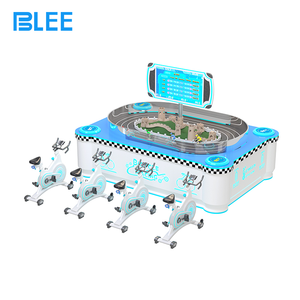 เครื่องเล่นวีอาร์สำหรับแข่งจักรยาน 4 ผู้เล่น ดีไซน์ล้ำสมัย ระดับไฮเอนด์ สำหรับธุรกิจ  ออกแบบสไตล์อุตสาหกรรม  อุปกรณ์ความบันเทิงวีอาร์ - Product Image 1