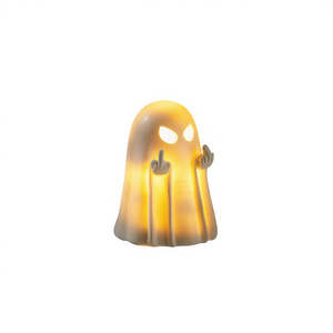 Statua di Fantasma in Resina, Figurina Bianca, Decorazioni per Halloween, Stile Moderno, Accessori per Feste e Festività - Product Image 1