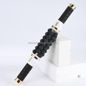 Mesin pijat penggulung leher terapi tekanan getar elektrik bola dalam genggam untuk otot rileks penghilang nyeri - Product Image 2