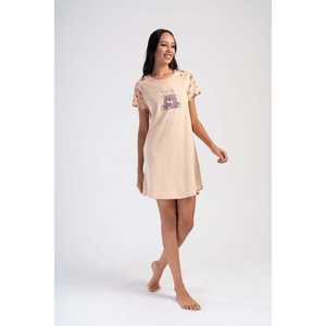 Tunique ovale à col rond et manches courtes pour femme - Product Image 4