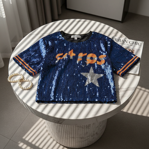 Camiseta Brillante de Última Moda en Azul, Diseño Nuevo, Ropa Urbana, Logotipo Impreso Personalizado, Precio al por Mayor, Camisetas Unisex - Product Image 5