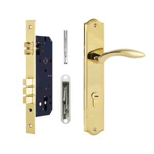 <span class=keywords><strong>Serrure</strong></span> à mortaise multipoints 4585 en acier inoxydable avec cylindre magnétique, ensemble de corps de <span class=keywords><strong>serrure</strong></span> pour porte de sécurité, <span class=keywords><strong>3</strong></span> clés, vente en gros du fabricant - Product Image 4