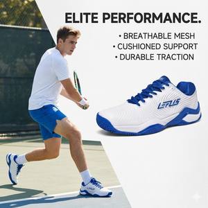 Scarpe Professionali da <span class=keywords><strong>Tennis</strong></span> e Badminton All'Ingrosso, Antiscivolo, Leggere, Flessibili, Durevoli, con Fodera in Rete, Unisex <span class=keywords><strong>per</strong></span> Tutte le Stagioni - Product Image 1