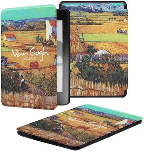 Impresión personalizada Sublimación PU Funda de libro de cuero Funda inteligente con correa de mano para 6 "<span class=keywords><strong>Kindle</strong></span> Paperwhite 4 10th Generation 2018 - Product Image 2