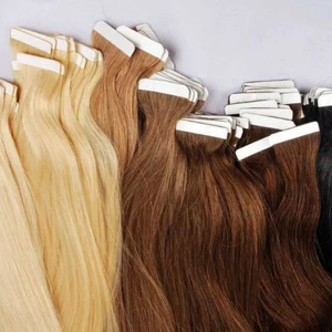 Extensiones de Cabello de Alta Calidad a Precio de Mayoreo, Mezcla de Colores o Naturales, Extensiones de Cabello con Cinta Adhesiva, Textura de Cabello Liso/Ondulado/Rizado, Personalizables - Product Image 4