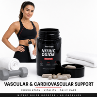 Capsules de renforcement de l'oxyde nitrique à marque privée OEM avec L-Citrulline pour booster l'énergie, soutien naturel pour adultes