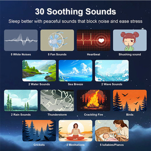 Tất cả trong một giải pháp ngủ có tính năng báo động mặt trời mọc máy tiếng ồn trắng và ánh sáng thông minh cho màn hình miễn phí trước khi đi ngủ - Product Image 5