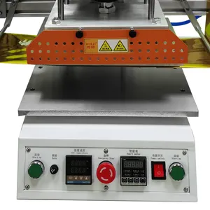 Masaüstü otomatik sıcak pres folyo deri plastik damgalama makinesi yüksek hızlı sıcak folyo damgalama makinesi folyo BASKI MAKİNESİ