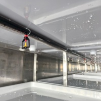 Ferme hydroponique en conteneur, système complet de culture hydroponique de fourrage, conteneur agricole vertical pour fourrage