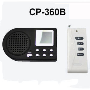 Faire appels à oiseau, haut-parleur numérique, avec télécommande sans fil, fonction appel d'oiseaux, 10W 115dB, lecteur MP3