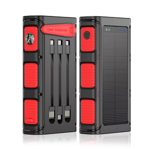 Banque d'alimentation solaire d'urgence <span class=keywords><strong>pour</strong></span> l'extérieur, <span class=keywords><strong>dynamo</strong></span> manuelle <span class=keywords><strong>portable</strong></span>, chargeur USB à manivelle, banque d'alimentation - Product Image 3