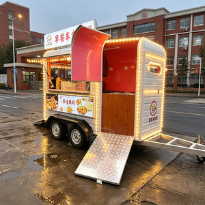 Modern Horse <b>Box</b> With Serving Window And Storage For Pop Up Events Street Food Cart - Product Image 2