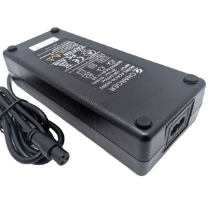 Chargeur de <span class=keywords><strong>batterie</strong></span> 54.6V 2A pour <span class=keywords><strong>KUGOO</strong></span> <span class=keywords><strong>G</strong></span>-<span class=keywords><strong>Booster</strong></span> chargeur de Scooter électrique pièces de rechange accessoires - Product Image 1
