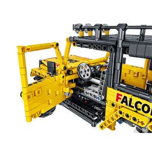 Ensemble de blocs de construction de voiture en briques de technologie pour enfants, 1607 pièces - Product Image 2