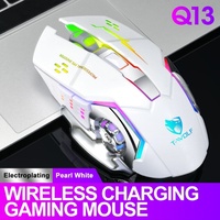 Souris sans fil personnalisée silencieuse rechargeable pour jeux, pour ordinateur portable et iPad